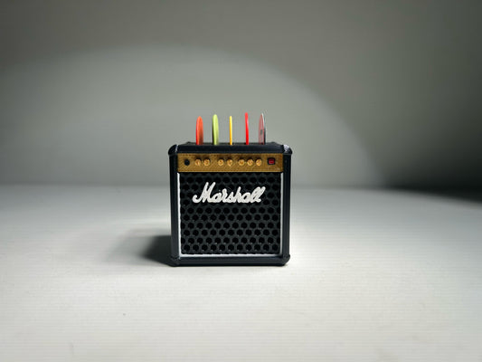 Guitar Pick Holder ||| Marshall Guitar Amplifier |||
