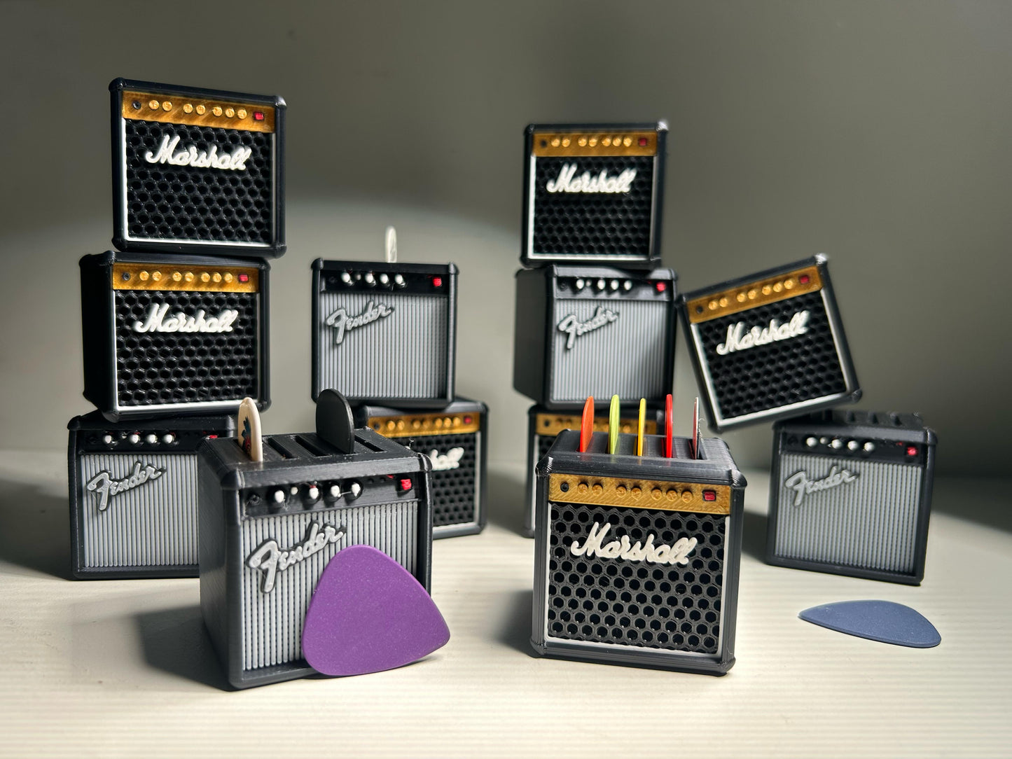 Guitar Pick Holder ||| Fender Guitar Amplifier |||